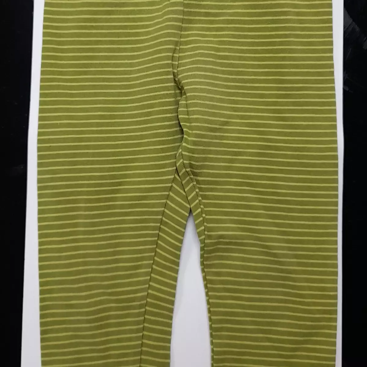 Legging vert à rayure NAF NAF