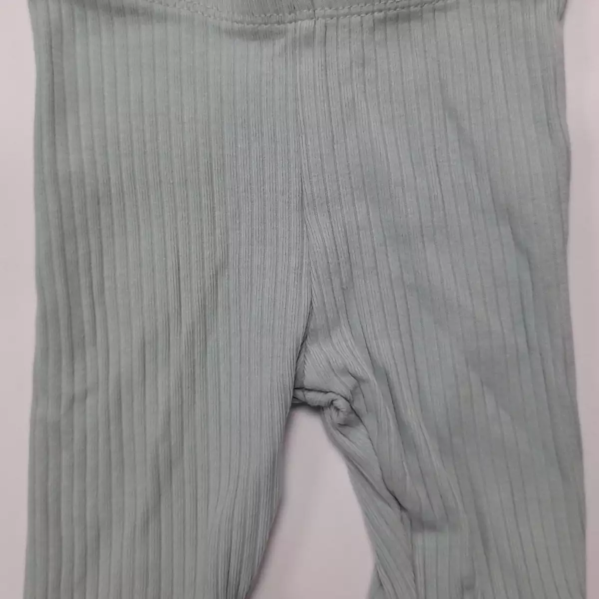 Pantalon gris côtelé